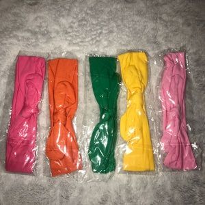 Soft headbands with a bow